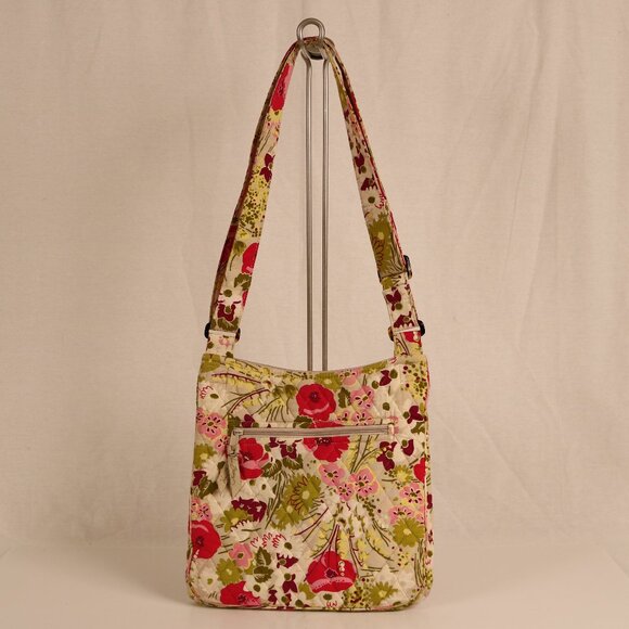 Vera Bradley Discontinued "Make Me Blush" Crossbody Hipster Bag Floral Print - Picture 3 of 5